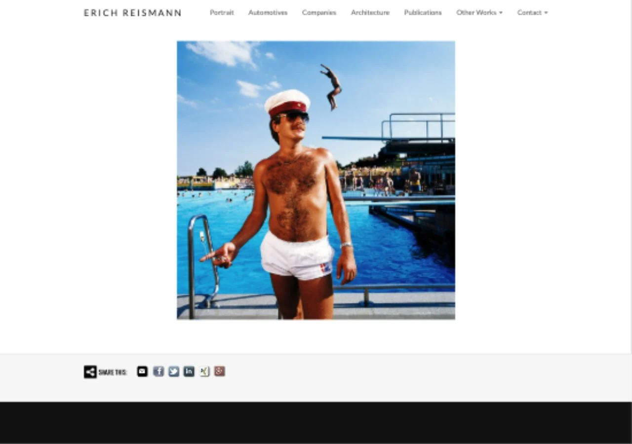 Website von Erich Reismann